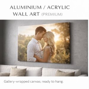 Aluminium / Acrylic Wall Art   (Premium)  12 x18